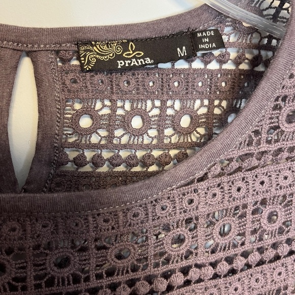 PrAna Day Dream Crochet Dress in Plum Sz M - Picture 9 of 9